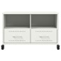 vidaXL Mobile TV Bianco 68x39x43,5 cm in Acciaio Laminato a Freddo