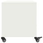 vidaXL Mobile TV Bianco 68x39x43,5 cm in Acciaio Laminato a Freddo