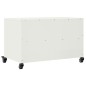 vidaXL Mobile TV Bianco 68x39x43,5 cm in Acciaio Laminato a Freddo