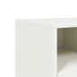 vidaXL Mobile TV Bianco 68x39x43,5 cm in Acciaio Laminato a Freddo