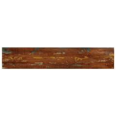 vidaXL Piano Tavolo 180x20x2,5 cm Rettangolare in Massello di Recupero