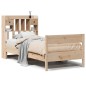 vidaXL Letto Libreria senza Materasso 90x200 cm Legno Massello Pino