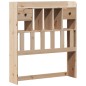 vidaXL Letto Libreria senza Materasso 90x200 cm Legno Massello Pino