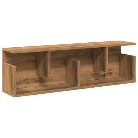 vidaXL Mobile a Parete 100x20x30 cm Artigianale in Legno Multistrato