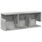 vidaXL Mobile a Parete 80x20x30 cm Grigio Cemento in Legno Multistrato vidaXL Mobile a Parete 80x20x30 cm Grigio Cemento in Legno Multistrato