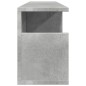 vidaXL Mobile a Parete 80x20x30 cm Grigio Cemento in Legno Multistrato vidaXL Mobile a Parete 80x20x30 cm Grigio Cemento in Legno Multistrato