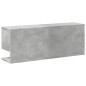 vidaXL Mobile a Parete 80x20x30 cm Grigio Cemento in Legno Multistrato vidaXL Mobile a Parete 80x20x30 cm Grigio Cemento in Legno Multistrato