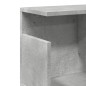 vidaXL Mobile a Parete 80x20x30 cm Grigio Cemento in Legno Multistrato vidaXL Mobile a Parete 80x20x30 cm Grigio Cemento in Legno Multistrato