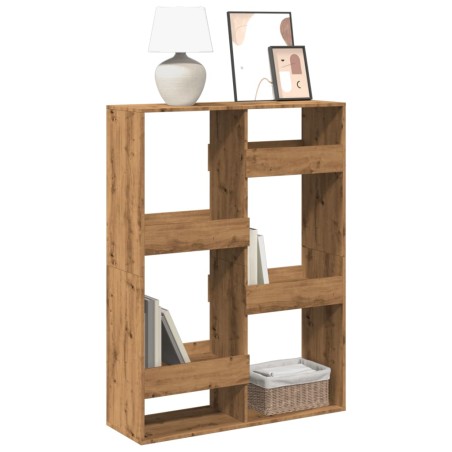 vidaXL Libreria Rovere Artigianale 100x33x135 cm in Legno Multistrato