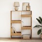 vidaXL Libreria Rovere Artigianale 100x33x135 cm in Legno Multistrato vidaXL Libreria Rovere Artigianale 100x33x135 cm in Legno Multistrato