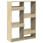 vidaXL Libreria Rovere Sonoma 100x33x135 cm in Legno Multistrato vidaXL Libreria Rovere Sonoma 100x33x135 cm in Legno Multistrato