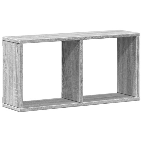 vidaXL Mobile a Parete 60x16x30 cm Grigio Sonoma in Legno Multistrato