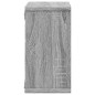 vidaXL Mobile a Parete 60x16x30 cm Grigio Sonoma in Legno Multistrato vidaXL Mobile a Parete 60x16x30 cm Grigio Sonoma in Legno Multistrato