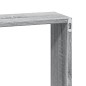 vidaXL Mobile a Parete 60x16x30 cm Grigio Sonoma in Legno Multistrato vidaXL Mobile a Parete 60x16x30 cm Grigio Sonoma in Legno Multistrato