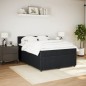 vidaXL Giroletto a Molle con Materasso Nero 140x190 cm in Velluto vidaXL Giroletto a Molle con Materasso Nero 140x190 cm in Velluto