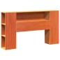 vidaXL Giroletto senza Materasso Marrone Cera 120x200 cm Legno di Pino vidaXL Giroletto senza Materasso Marrone Cera 120x200 cm Legno di Pino