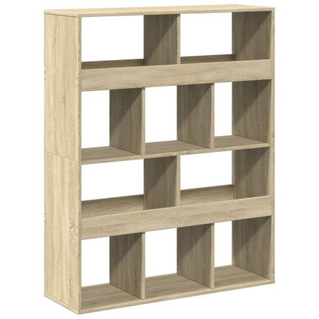 vidaXL Libreria Rovere Sonoma 100x33x125,5 cm in Legno Multistrato