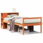 vidaXL Letto Libreria senza Materasso Marrone Cera 75x190 cm Legno vidaXL Letto Libreria senza Materasso Marrone Cera 75x190 cm Legno
