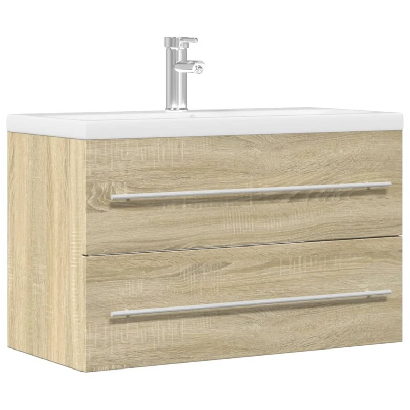vidaXL Mobile Lavabo Legno Antico 80x38,5x48 cm in Legno Multistrato vidaXL Mobile Lavabo Legno Antico 80x38,5x48 cm in Legno Multistrato