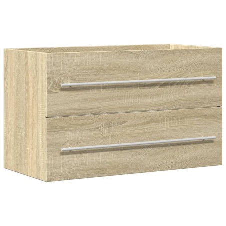 vidaXL Mobile Lavabo Legno Antico 80x38,5x48 cm in Legno Multistrato