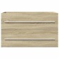 vidaXL Mobile Lavabo Legno Antico 80x38,5x48 cm in Legno Multistrato vidaXL Mobile Lavabo Legno Antico 80x38,5x48 cm in Legno Multistrato