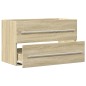 vidaXL Mobile Lavabo Legno Antico 80x38,5x48 cm in Legno Multistrato vidaXL Mobile Lavabo Legno Antico 80x38,5x48 cm in Legno Multistrato
