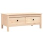 Tavolino da Salotto 100x50x40 cm in Legno Massello di Pino Tavolino da Salotto 100x50x40 cm in Legno Massello di Pino