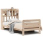 vidaXL Letto Libreria senza Materasso 90x200 cm Legno Massello Pino vidaXL Letto Libreria senza Materasso 90x200 cm Legno Massello Pino
