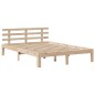vidaXL Giroletto con Cassetti 150x200 cm in Legno Massello di Pino vidaXL Giroletto con Cassetti 150x200 cm in Legno Massello di Pino