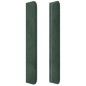 Testiera ad Orecchio Verde Scuro 203x16x118/128 cm in Velluto Testiera ad Orecchio Verde Scuro 203x16x118/128 cm in Velluto