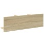 vidaXL Mobile a Parete 100x16,5x30 cm Rovere Sonoma in Truciolato