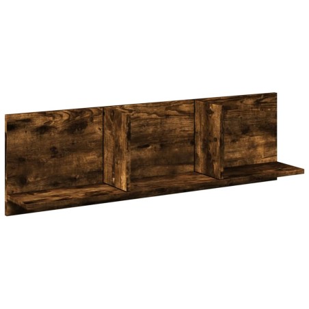 vidaXL Mobile a Parete 100x16,5x30 cm Rovere Fumo in Truciolato