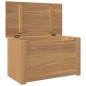 vidaXL Cesta con Coperchio Panama 79x42x46 cm Legno Massello di Pino vidaXL Cesta con Coperchio Panama 79x42x46 cm Legno Massello di Pino