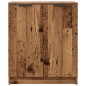 vidaXL Scarpiera Legno Antico 59x35x70 cm in Truciolato vidaXL Scarpiera Legno Antico 59x35x70 cm in Truciolato