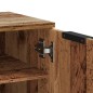 vidaXL Scarpiera Legno Antico 59x35x70 cm in Truciolato vidaXL Scarpiera Legno Antico 59x35x70 cm in Truciolato