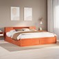vidaXL Giroletto senza Materasso Marrone Cera 180x200 cm Legno di Pino vidaXL Giroletto senza Materasso Marrone Cera 180x200 cm Legno di Pino