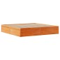 vidaXL Giroletto senza Materasso Marrone Cera 180x200 cm Legno di Pino vidaXL Giroletto senza Materasso Marrone Cera 180x200 cm Legno di Pino