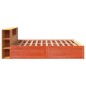 vidaXL Giroletto senza Materasso Marrone Cera 180x200 cm Legno di Pino vidaXL Giroletto senza Materasso Marrone Cera 180x200 cm Legno di Pino