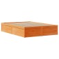 vidaXL Giroletto senza Materasso Marrone Cera 150x200 cm Legno di Pino vidaXL Giroletto senza Materasso Marrone Cera 150x200 cm Legno di Pino