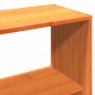 vidaXL Giroletto senza Materasso Marrone Cera 100x200 cm Legno di Pino vidaXL Giroletto senza Materasso Marrone Cera 100x200 cm Legno di Pino