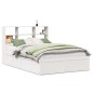 vidaXL Letto senza Materasso Bianco 140x190 cm Legno Massello di Pino