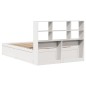 vidaXL Letto senza Materasso Bianco 140x190 cm Legno Massello di Pino