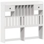 vidaXL Letto senza Materasso Bianco 120x190 cm Legno Massello di Pino vidaXL Letto senza Materasso Bianco 120x190 cm Legno Massello di Pino
