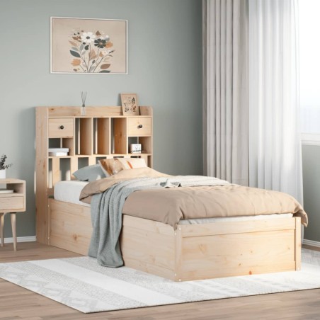 vidaXL Giroletto senza Materasso 75x190 cm in Legno Massello di Pino