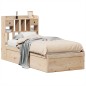 vidaXL Giroletto senza Materasso 75x190 cm in Legno Massello di Pino vidaXL Giroletto senza Materasso 75x190 cm in Legno Massello di Pino