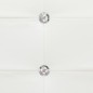 vidaXL Letto con Materasso Memory Foam Bianco in Similpelle 90x200 cm vidaXL Letto con Materasso Memory Foam Bianco in Similpelle 90x200 cm