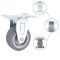 vidaXL Rotelle Fisse 8 pz 50 mm vidaXL Rotelle Fisse 8 pz 50 mm