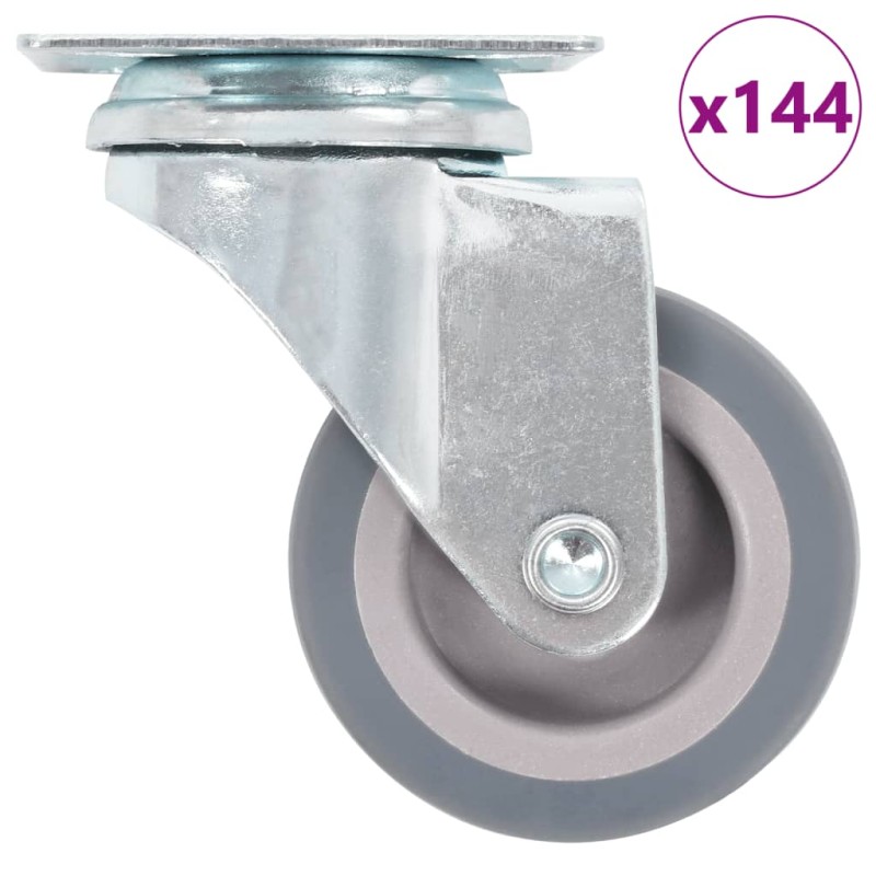 vidaXL Ruote Girevoli 144 pz 50 mm vidaXL Ruote Girevoli 144 pz 50 mm