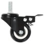 vidaXL Ruote Girevoli con Freni 32 pz 50 mm