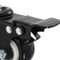 vidaXL Ruote Girevoli con Freni 32 pz 50 mm